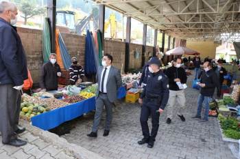 Şaphane Pazarında Önlemler En Üst Seviyede
