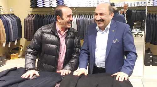 SARAR MUSTAFA KESER'İ MİSAFİR ETTİ