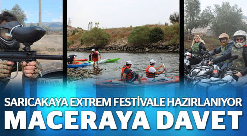 Sarıcakaya 'extreme' festivale hazırlanıyor