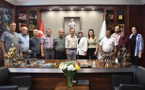 Sarıcakaya CHP'den Ahmet Ataç'a ziyaret