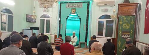 Sarıcakaya’da Müftü Altunbaş mahalle sakinleriyle bir araya geldi