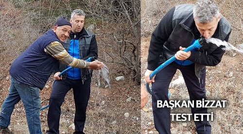 Sarıcakaya'nın 100 yıllık su sorunu çözüldü