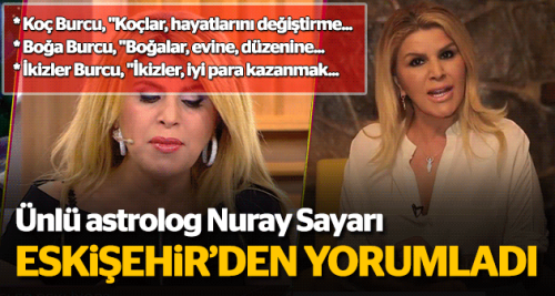 Sayarı'dan 2017 burç yorumları