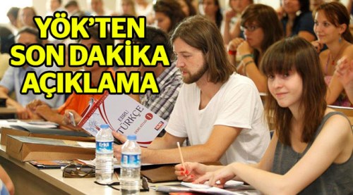 Seçim tarihi üniversite sınavına denk geldi!