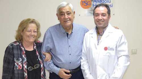 SEDYEYLE GELDİ YÜRÜYEREK AYRILDI