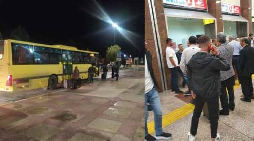 Seferler iptal oldu, yüzlerce yolcu ortada kaldı
