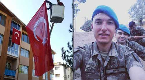 Şehidimizin gururlandıran paylaşımı
