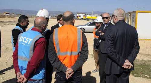 ŞEHİR HASTANESİ İNŞAATINI İNCELEDİ