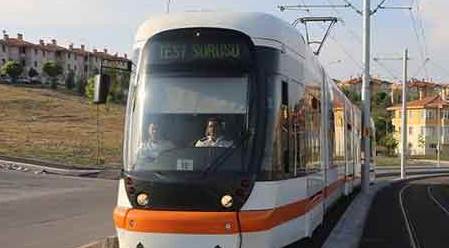 Şehir Hastanesi'ne gidecek tramvayda güzel haber