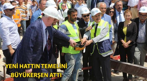 Şehir Hastanesi Tramvay Hattı temeli atıldı
