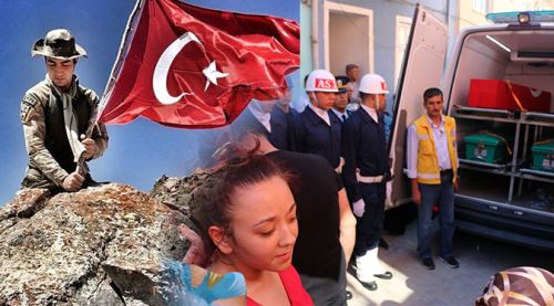 Şehit ateşi Kütahya'ya düştü