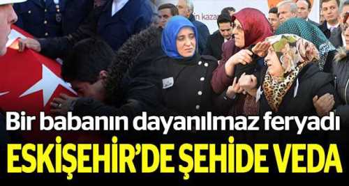 Şehit babasının dayanılmaz feryadı...