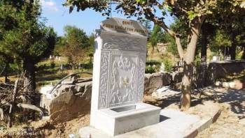 Şehit Eşi İçin Çeşme Yaptırdı
