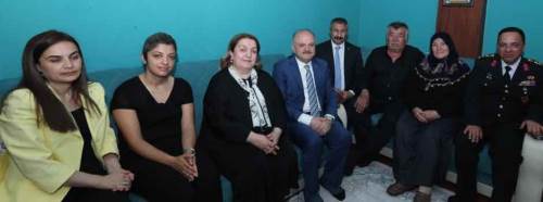 Şehit Kaya’nın ailesine bayram ziyareti
