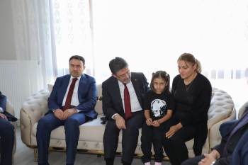 Şehit Orman İşletme Şefi Murat Yıldırım’In Ailesine Taziye Ziyaretinde Bulundu
