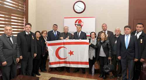 Şehit ve gazi derneklerinden Vali Azmi Çelik’e ziyaret