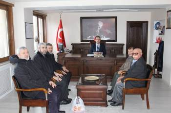 Şehit Yakınları, Kaymakamını Ziyaret Etti
