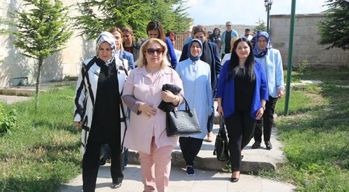 Selami Altınok'un eşi Gülhan Altınok Eskişehir'de 