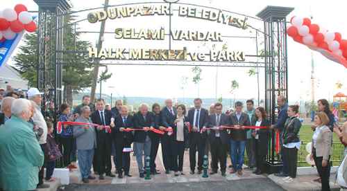 Selami Vardar Halk Merkezine görkemli açılış