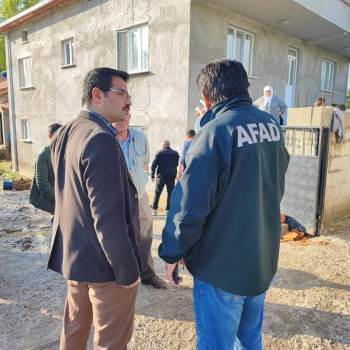 Selden Etkilenen Köylerde Hasar Tespit Çalışması Başlatıldı
