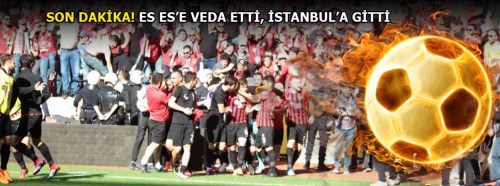 Semih Şentürk Eskişehirspor'a veda etti!