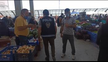 Semt Pazarlarında Korona Tedbirleri Elden Bırakılmadı
