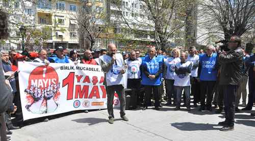 Sendikalar 1 Mayıs için bir araya geldi
