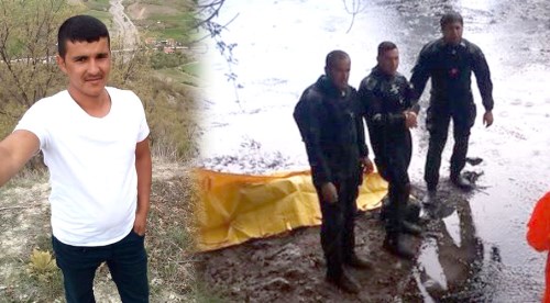 Serinlemek için girdiği baraj sonu oldu