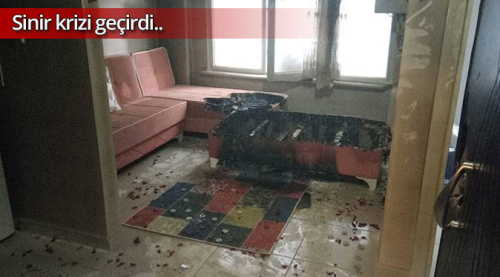 Sevgilisine sürprizi kötü bitti!