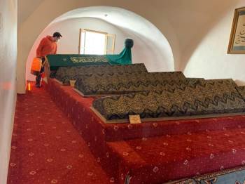 Şeyh Edebali Türbesi Dezenfekte Edildi
