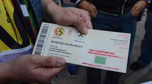 Seyircisiz maçın biletleri satışa çıktı