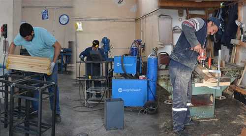 Seyitgazi atölyeleri fabrika gibi çalışıyor