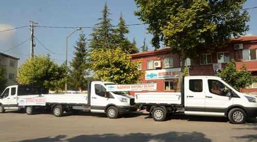 Seyitgazi Belediyesi’ne yeni araçlar