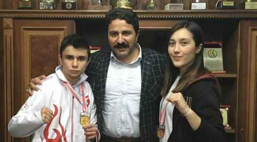 Seyitgazi'den 2 şampiyon