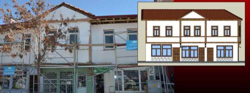 Seyitgazi tarihi evleri gün yüzüne çıkıyor