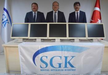 Sgk’Nın Kullanmadığı Bilgisayarlar Okullara Verildi
