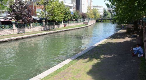 Sıcak hava Porsuk'u yalnız bıraktı