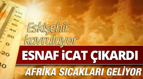 Sıcaktan bunalan esnaf icat çıkardı!