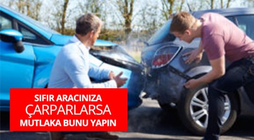 Sıfır aracınıza çarparlarsa değer kaybı hukuku