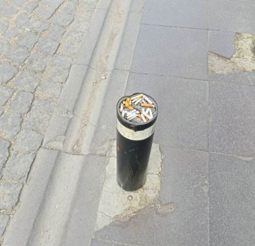 Sigara içme alanı yetersizliği Hamamyolu'nda sorun yarattı