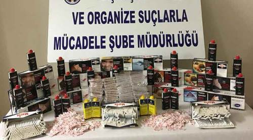 Sigara kaçakçıları KOM ekiplerince yakalandı