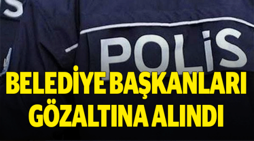 Siirt ve Tunceli belediyelerine operasyon