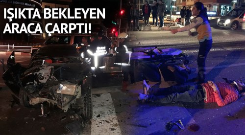 Sıkıştığı yerden itfaiye kurtardı!