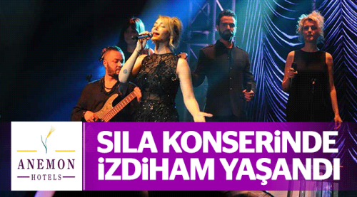 Sıla konserinde izdiham yaşandı!
