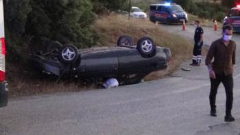 Silahlı Çatışmaya Gittiği İddia Edilen Araç Takla Attı: 1 Ölü
