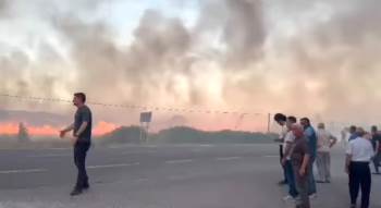 Simav’Da Arazi Yangını
