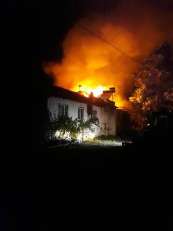 Simav’Da Ev Yangını
