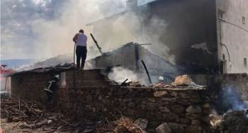 Simav’Da Korkutan Yangın
