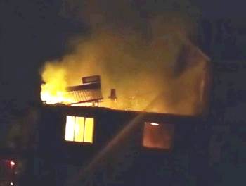 Simav’Da Korkutan Yangın
