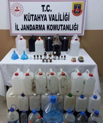 Simav’Da Sahte İçki Operasyonunda 2 Kişi Tutuklandı
